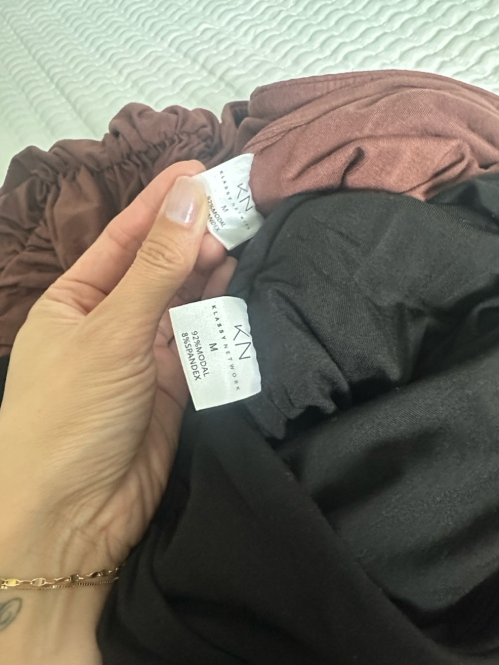 Klassy Network Ruched Maxi Skirt Bundle - Picture 3 of 3